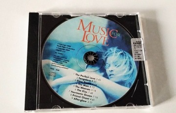 CD muzyka płyta oryginalna z hologramem Music Love
