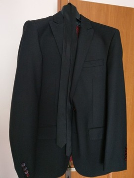 Black Slim Fit 176/112 костюм + аксессуары