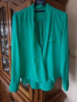 Zara Woman koszula zielona 40 L