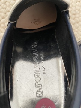 Loafersy Emporio Armani, nowe