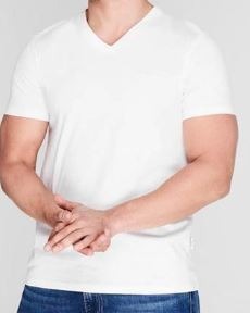 Pierre Cardin Plain T-Shirt - męska - XXL- biała