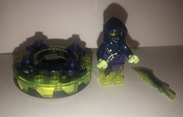 ORYGINALNA figurka lego ninjago+spinner+broń