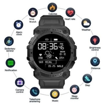 smart watches b33 czarny