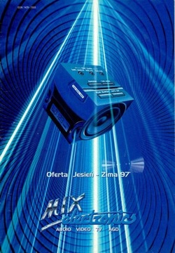 MIX electronics AUDIO VIDEO TV AGD prospekt 1997