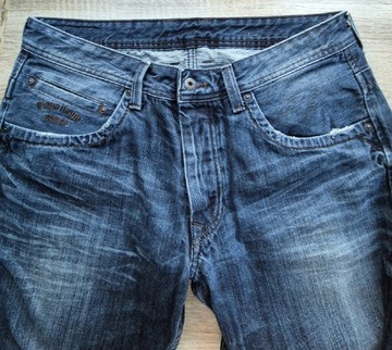 Spodnie jeansowe Pepe Jeans 34 jeansy 34 przetarcia Classic 