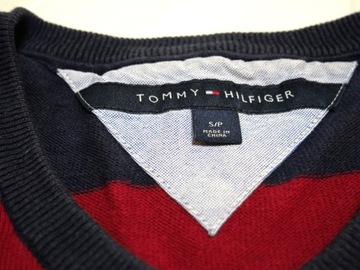 Sweter Tommy Hilfiger Swetr w serek męski rozm. S