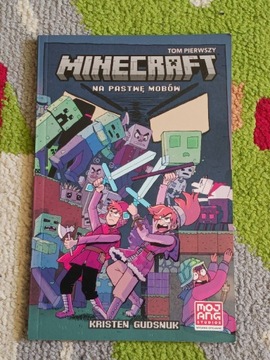 Minecraft Na Pastwę Mobów Tom 1 Komiks Egmont