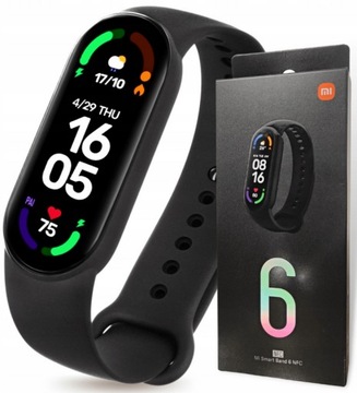 Xiami Mi Band 6 Black NFC + GRATIS