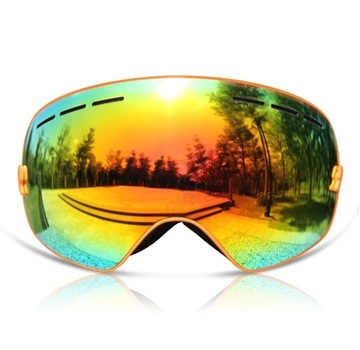 GOGLE OKULARY NARCIARSKIE SNOWBOARDOWE GANZTON 