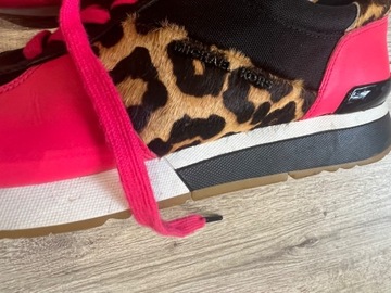 Sneakersy Michael Kors Neon Pink roz40/41 wkł 26cm