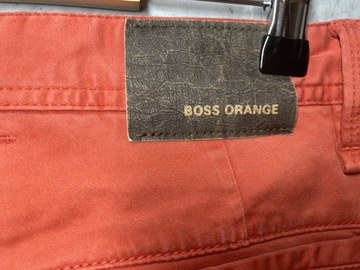 Boss Orange spodnie męskie pomarańcz rozmiar 31/34