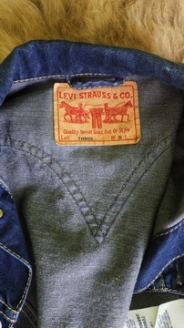Levi's Strauss katana kurtka jeansowa denim jeans bawełna 36 S