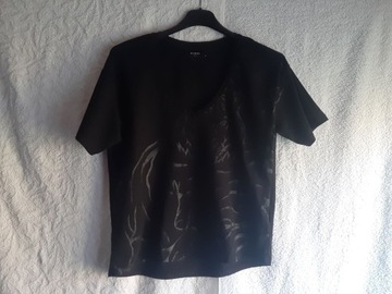 T-shirt z nadrukiem czarna pantera Reserved,r. S/M