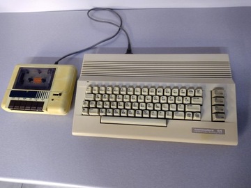 Komputer Commodore 64 + magnetofon 100% sprawne!