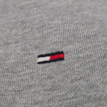 Bluza bawełniana z haftem logo Tommy Hilfiger L