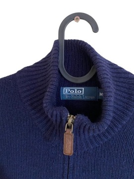 Polo Ralph Lauren wełniany full zip, rozmiar M