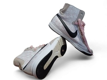 Sneakersy Nike Blazer mid biało różowe rozmiar 40