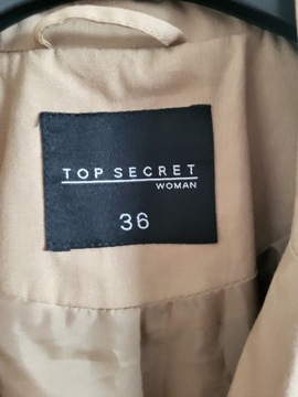 Płaszcz,trencz top Secret roz 36