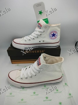 Promocja! Trampki Converse białe r.41