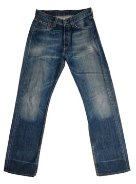 spodnie jeansowe marki Levi's, model 501, W28/L32 