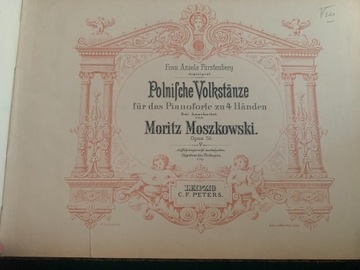 Moszkowski - Polskie tańce ludowe na 4 ręce. 