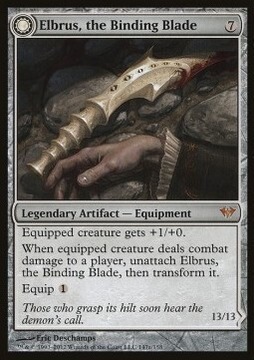 Elbrus, the Binding Blade DKA - MTG