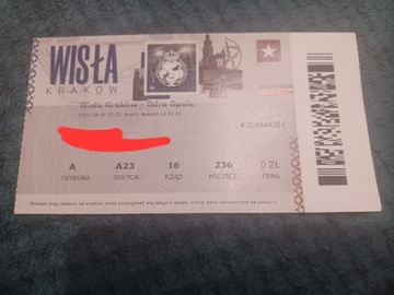 Bilet Wisła Kraków-Odra Opole 18.08.2023