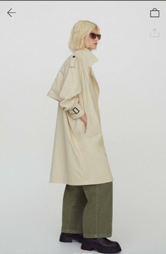 !!HIT!! BLOGERSKI TRENCH PULL & BEAR !! NOWY !! 