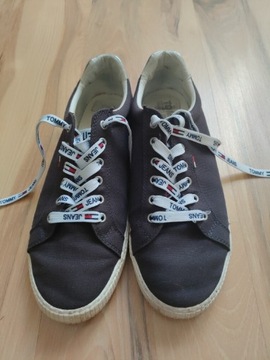 Tommy Hilfiger jeans damskie trampki 41 granatowe 