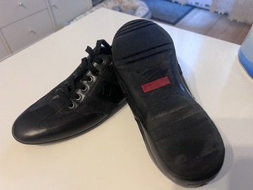 Buty skórzane Armani Jeans