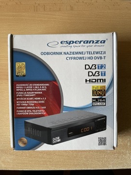 Odbiornik naziemnej TV cyfrowej HD DVB-T