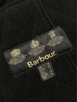 BARBOUR Kurtka Pikowana Damska z Paskiem r. 32