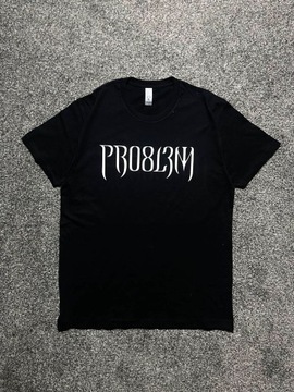 Koszulka T-shirt Problem Czarna Rozmiar M