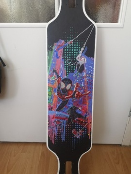 Deck do longboardu Spiderman + tracky i koła