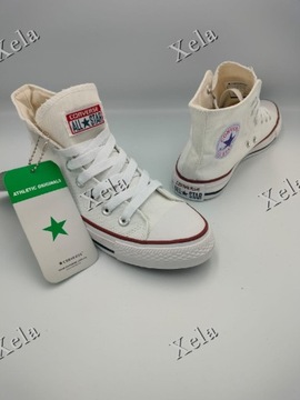 Promocja! Trampki Converse białe r.45