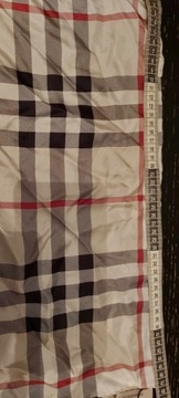 Burberry chustka jedwab krata mała 100% oryg nr se