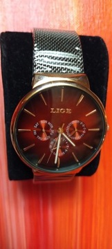 Elegancki zegarek LIGE RED