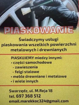 PiASKOWANiE CZYSZCZENiE