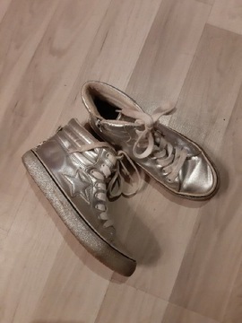 NEXT srebrne buty trampki 37