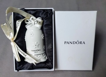 PANDORA Oryginalny Dzwoneczek dzwonek z porcelany