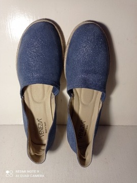 espadryle skórzane VENEZIA