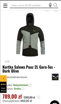 Salewa Puez 2L Gore-Tex - Dark Olive S