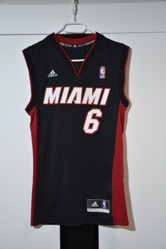 Adidas #6 LeBron James Miami Heat rozm. XXS