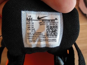 38 Buty Szare Nike Air Max 95 Grey Orange