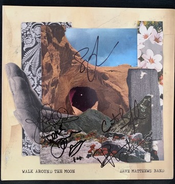 Dave Matthews Band Walk Around The Moon autografy