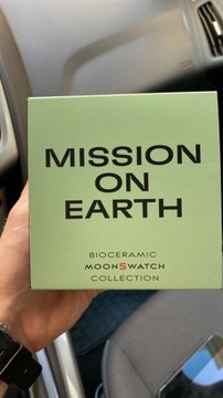 Omega X Swatch mission on Earth