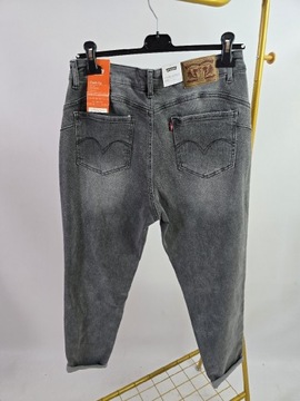 Spodnie jeansowe szare a'la levisy rozmiar XL M. Sara 