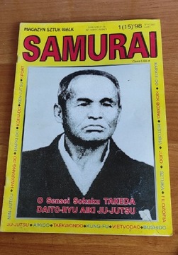 Czasopismo o sztukach walki Samuraj 1998 rok