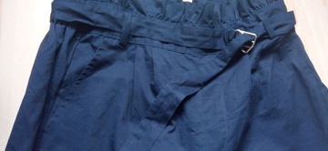 Granatowe Spodnie marki Sinsay rozm. M używane