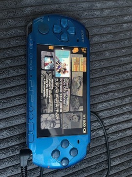 Konsola Sony PSP Slim 3004 VIBRANT BLUE
